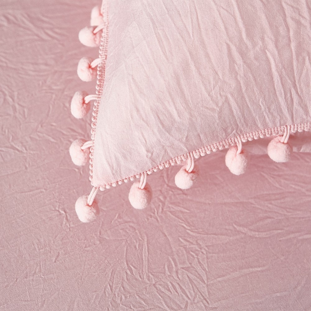 Bedding Set 100% Cotton (pink)