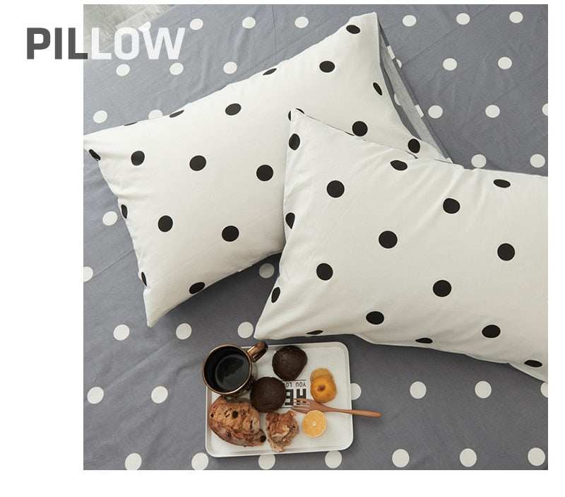 Bedding Set 100% Cotton (dot)