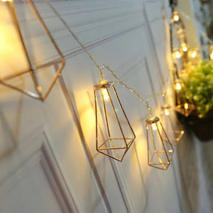 LED Lights 20 Metal String Light (Battery Operated)