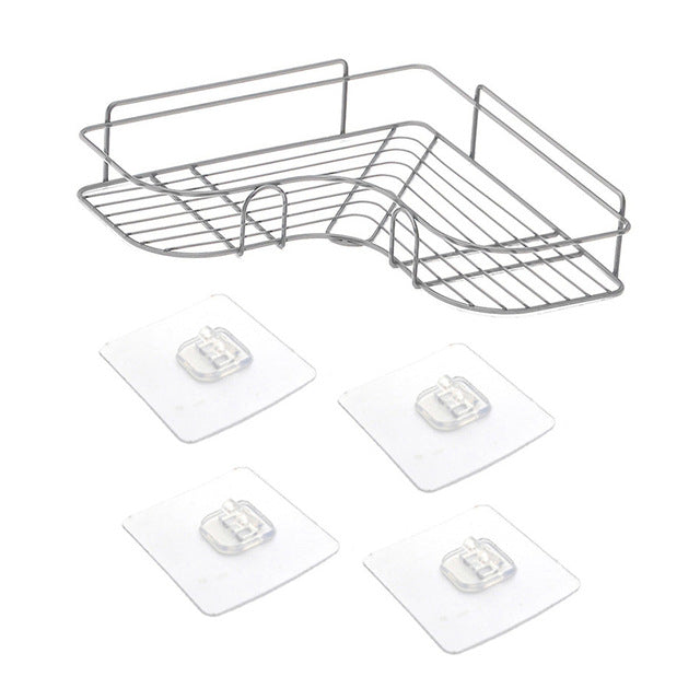 Corner Frame with 4 Suction Cup Sticker Hangers