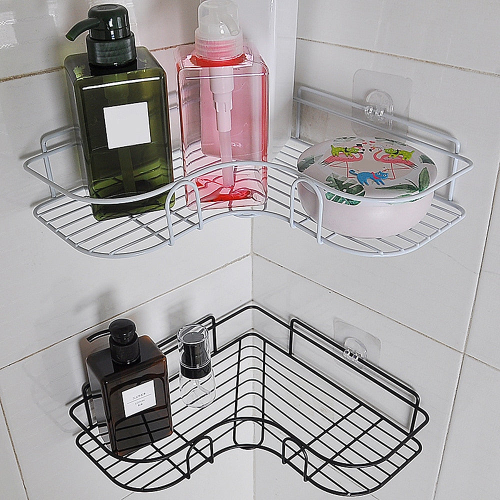 Corner Frame with 4 Suction Cup Sticker Hangers