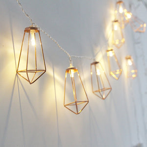 LED Lights 20 Metal String Light (Battery Operated)