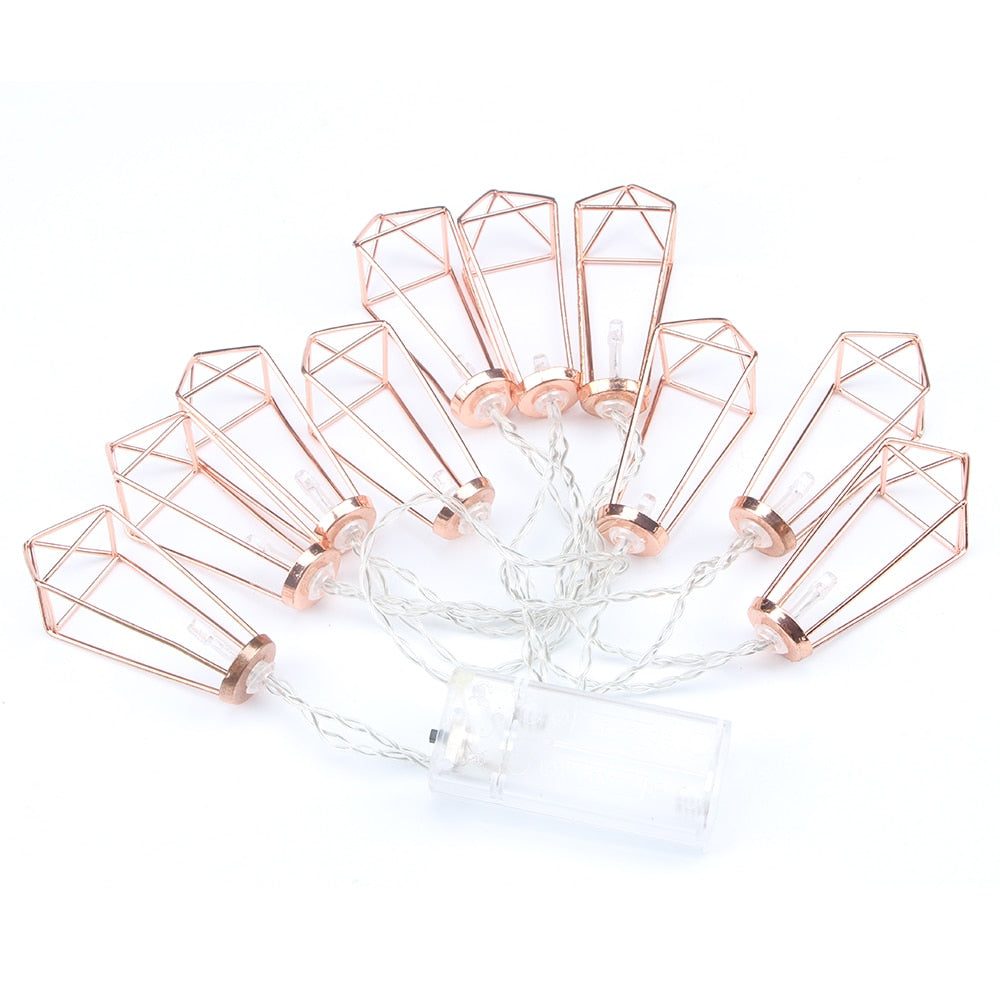 LED Lights 20 Metal String Light (Battery Operated)