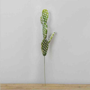 Srtificial tropical cactus plant green (2pcs)